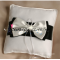 2015 Newest bridal accessory bow ring pillow stain ring pillow white pillow wedding ring bearer pillow